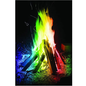 Coloured Pyro Pyro-Magic Colored Flames Prop: 15g Satchet Mixture – WowZone